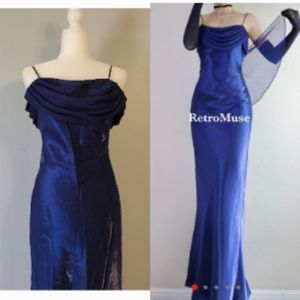 Vintage | Shimmery Maxi Dress